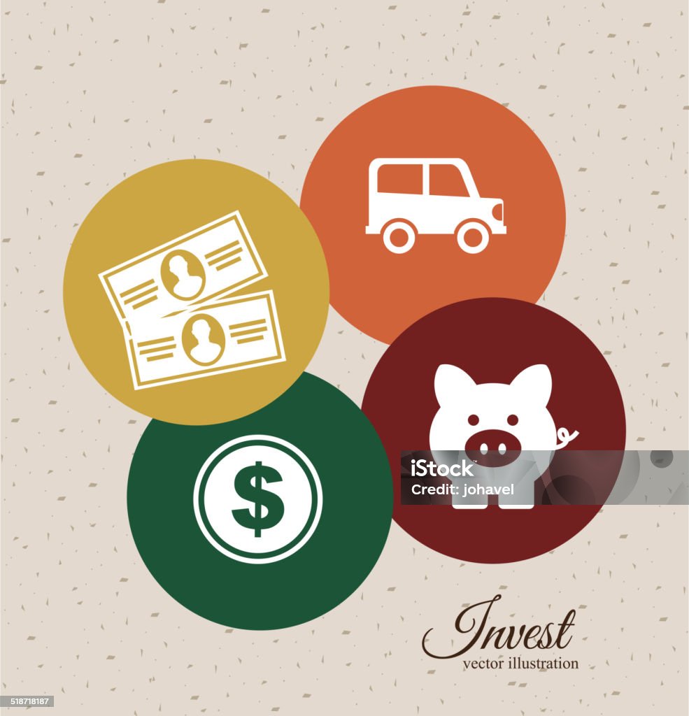 Design Save Money Save Money Design Stock Illustration - Download Image Now - Business ...