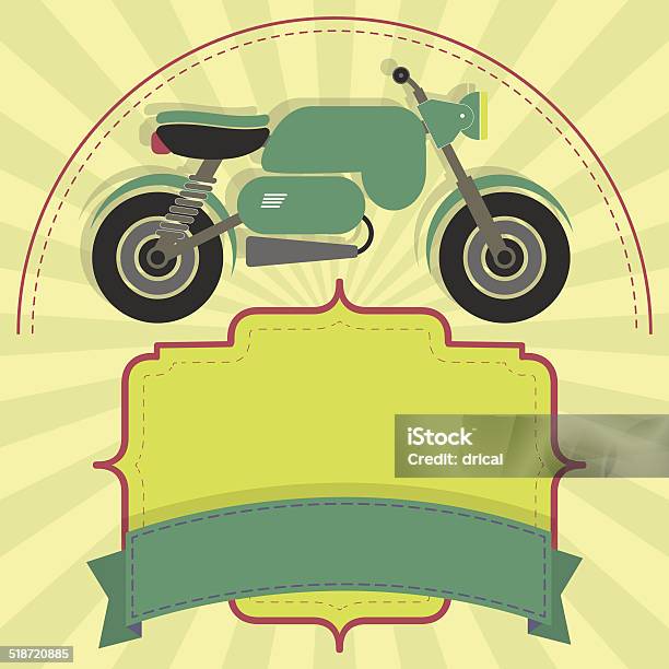 Banner Motorcycle Stock Illustration - Download Image Now - Airport, Airport Runway, Banner - Sign