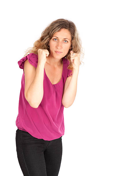 istock Beautiful woman doing different expressions in different sets of clothes 518721729
