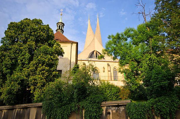 istock Emauzy monastery in prague, Czech Republic 518723093