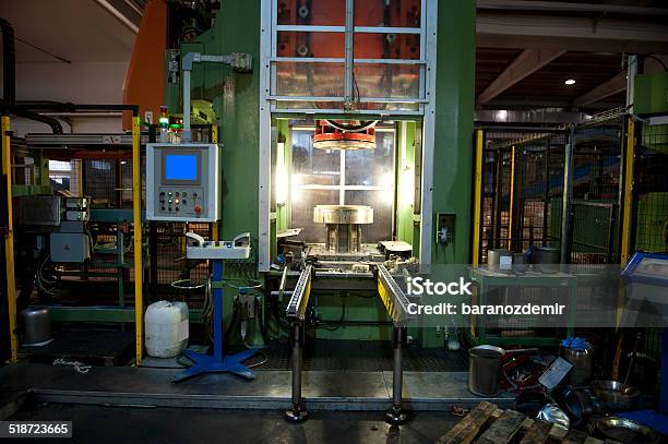 Stainless Steel Factory Stock Photo - Download Image Now - Hydraulic Platform, Pushing, Manufacturing