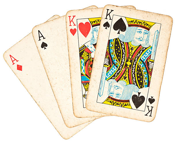 istock Poker Hand - Two Pairs 518724301