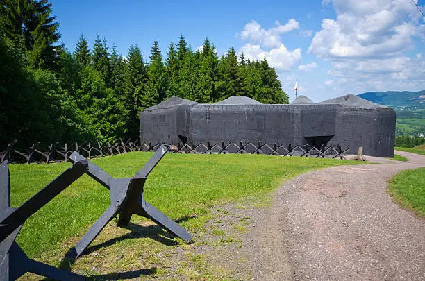 Bunker in Stachelberg line, Czech Republic