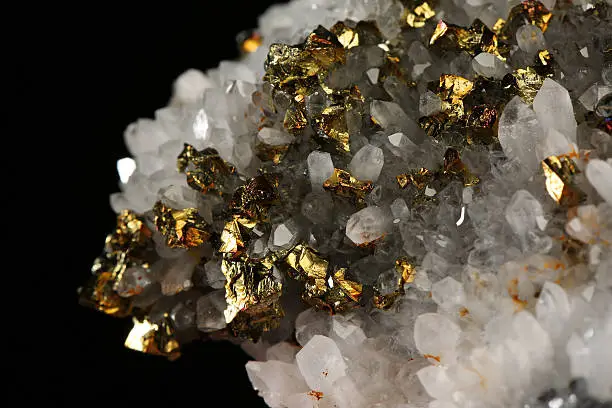 Tiny Crystals and Pyrite