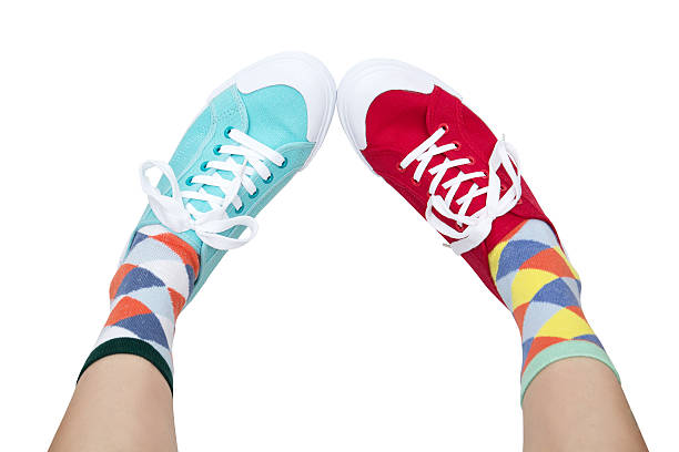 istock funny sneakers and socks 518726602