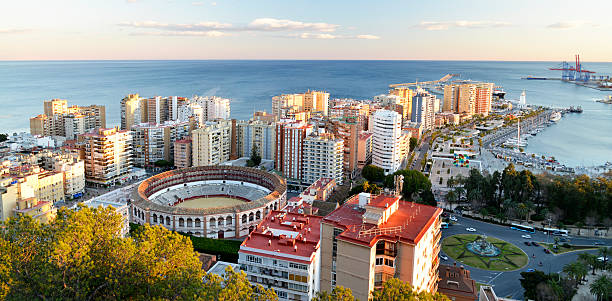 istock Malaga City and Port area Spain. 518727302