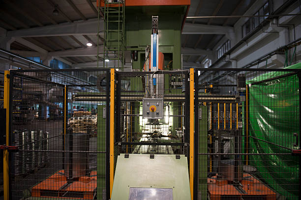 istock Stainless steel factory 518728415