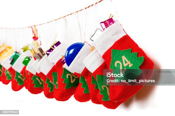 Advent Calendar Stock Photo - Download Image Now - Advent Calendar, Bag, Calendar