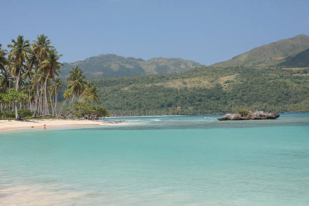 Rincon Beach A famouse beach in Domenican republic playa rincón stock pictures, royalty-free photos & images