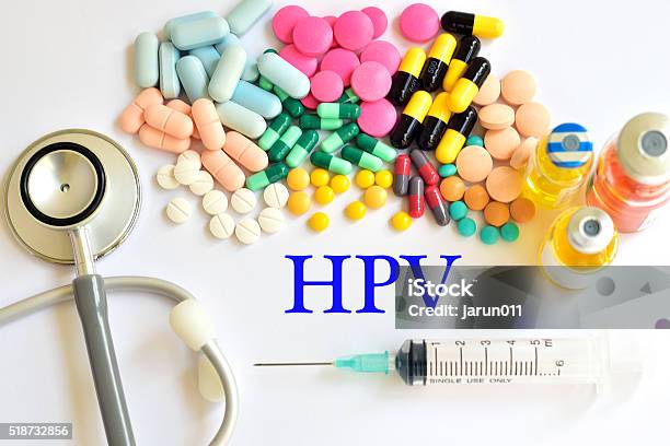 Hpv Treatment Stock Photo - Download Image Now - Alternative Therapy, Cervical Cancer, Cervix
