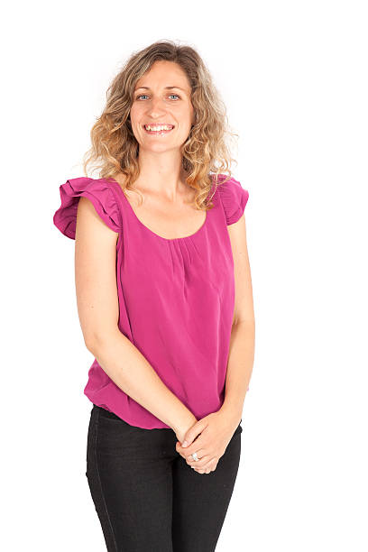istock Beautiful woman doing different expressions in different sets of clothes 518732943