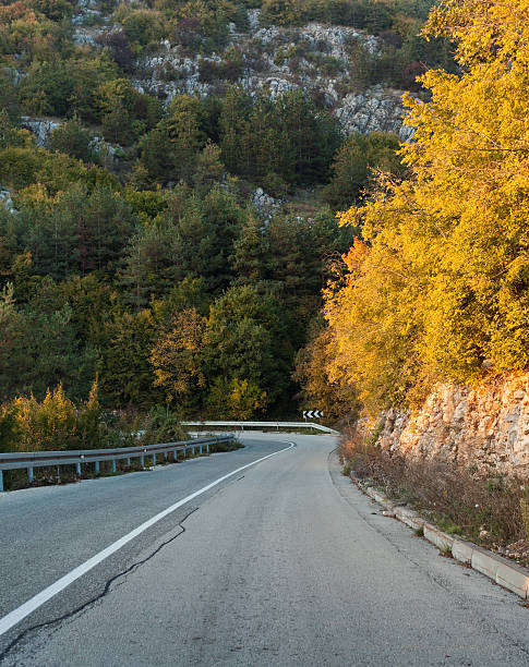 Empty asphalt road stock photo