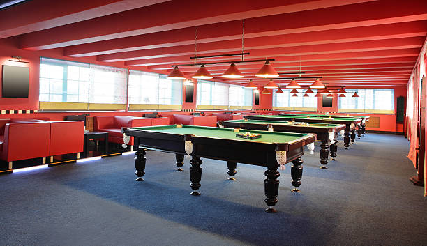 istock interior of beautiful and modern billiard 518734549