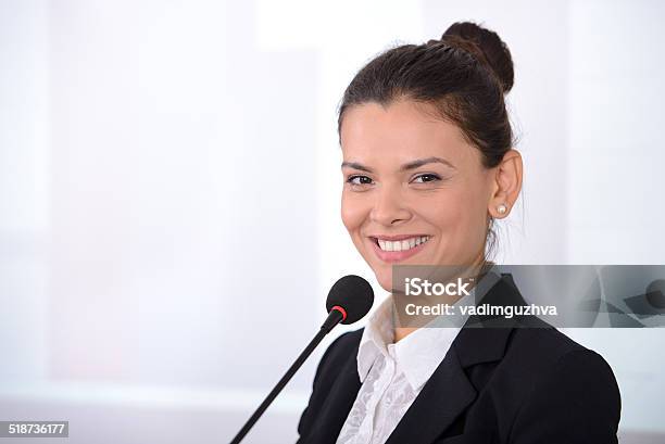 Business Conference Stock Photo - Download Image Now - Adult, Backgrounds, Beautiful People