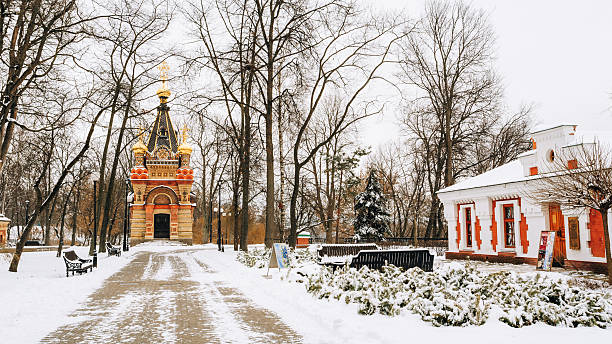 istock Chapel-tomb of Paskevich in Gomel, Belarus. 518739456