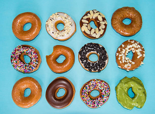 istock Colorful and tasty donuts 518751643