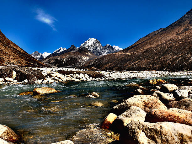 istock Trekking to the base camp of Everest. 518752017