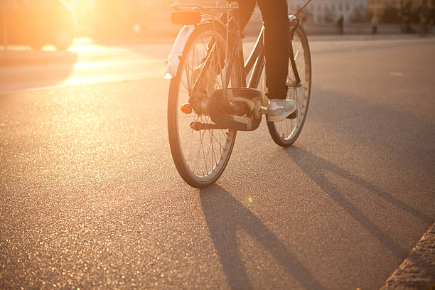 istock Cycling on city street. 518752889