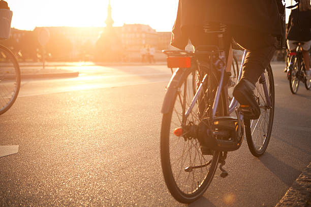 istock Cycling on city street. 518752893