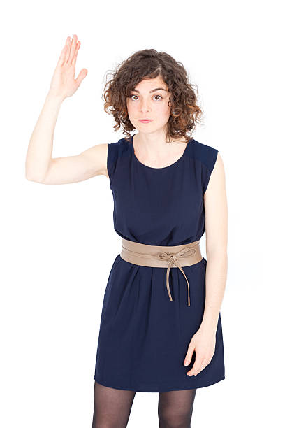 istock Beautiful woman doing different expressions in different sets of clothes 518754099