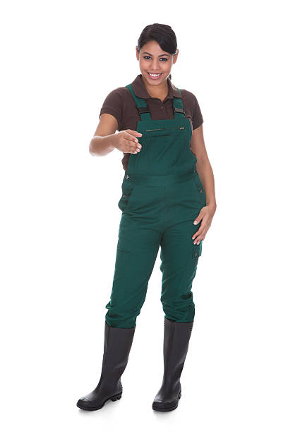 istock Young Female Gardner Offering Handshake 518754239