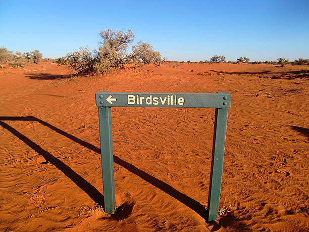 Birdsville, QLD, Australia stock photo