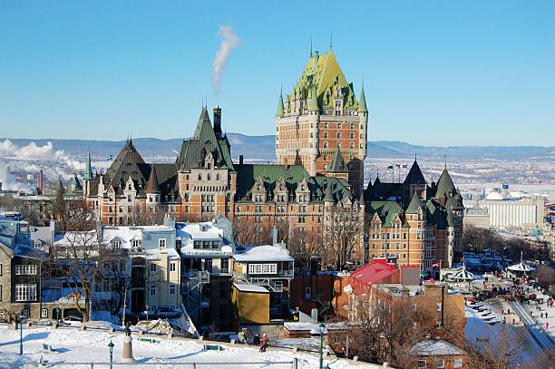 istock Quebec City skyline, Quebec, Canada 518756097