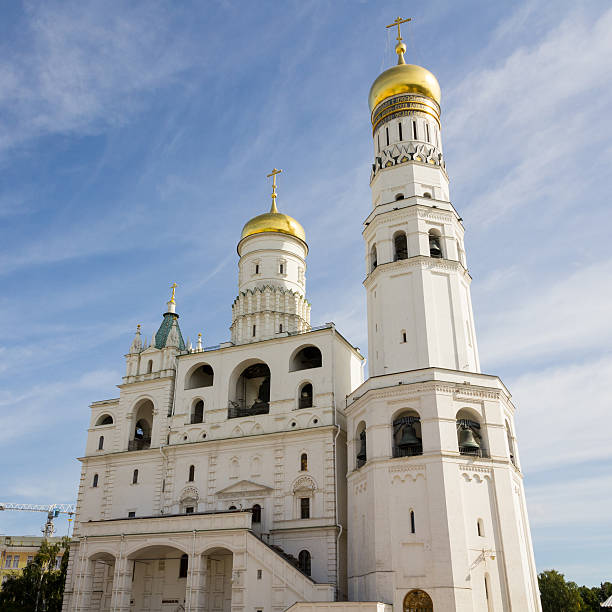 istock Gold domes of  Kremlin cathedral 518759056