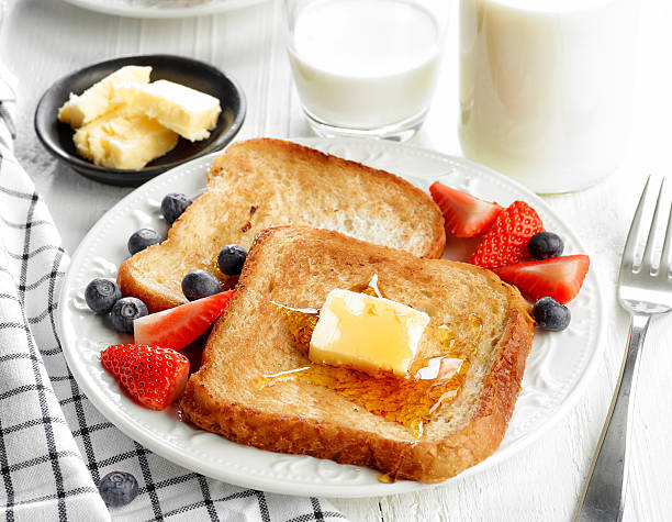 istock French toast with butter and honey 518761734