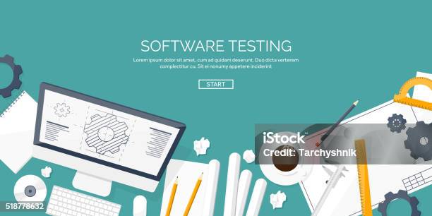 Computer Program Technology Drawings Vector Illustration Engineering And Architecture Computer Software ...