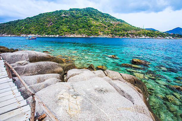 istock sea at Koh Nang Yuan 518779129
