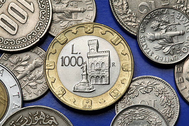istock Coins of San Marino 518779333