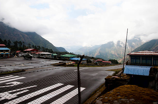 istock Dangerous Airport Strip - Lukla - Nepal 518780508