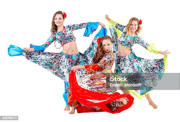 Gypsy Women Dancing Stock Photo - Download Image Now - Activity, Adult, Adults Only