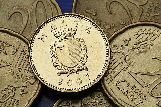 istock Coins of Malta 518781957