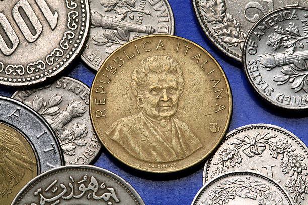 istock Coins of Italy 518781959