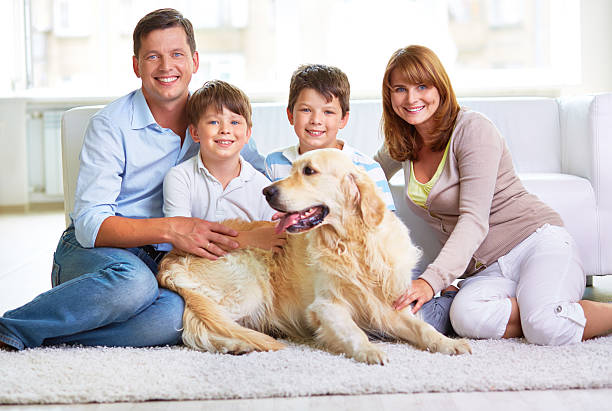 istock Family in casual 518796443