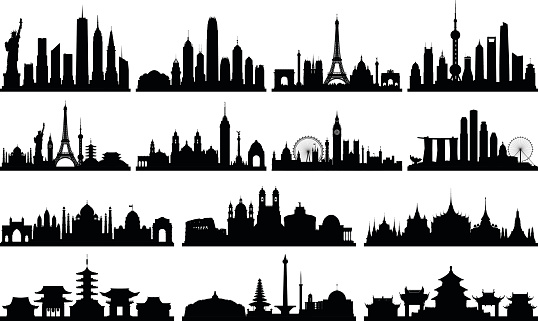 Highly Detailed Skylines (Complete, Moveable Buildings)