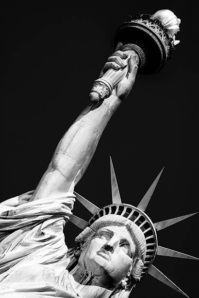 istock Lady Liberty - Statue of liberty 518802917