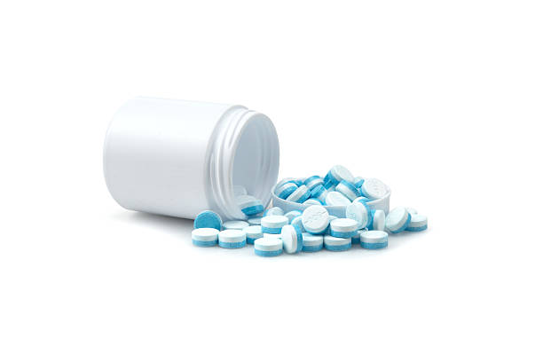 istock Drug medicine isolated on white background 518803258