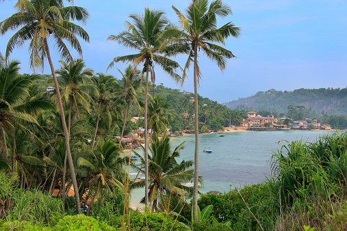 View of Unawatuna, Sri Lanka