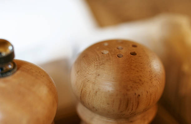 istock wooden shaker for salt and pepper 518804326