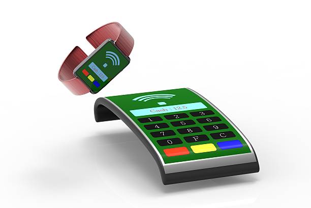 istock Fashion two watch with payment NFC function 518804410