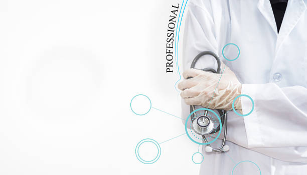 istock Doctor with a stethoscope in the hands. 518805754