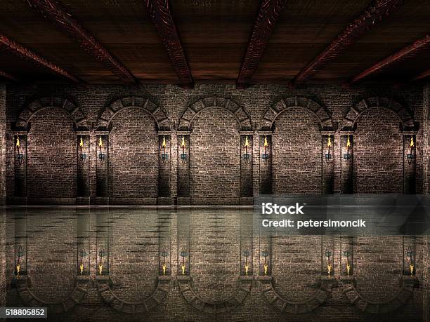 Medieval Castle Hall Stock Photo - Download Image Now - Castle, Medieval, Indoors