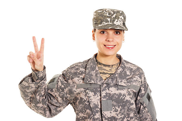 istock Soldier in the military uniform 518807076