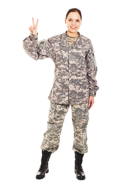 istock Soldier in the military uniform 518807124