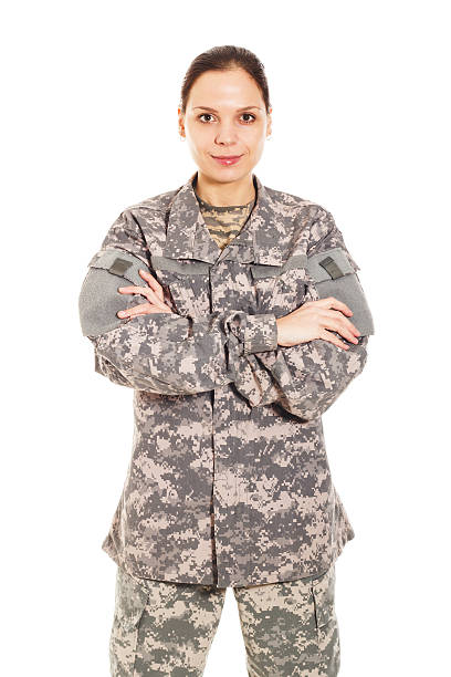 istock Soldier in the military uniform 518807152