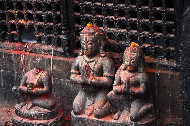 istock Holy statues in Kahmandu Nepal 518813225