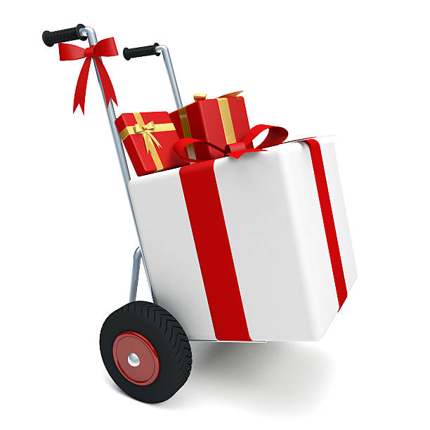 istock Cart gifts 518815097